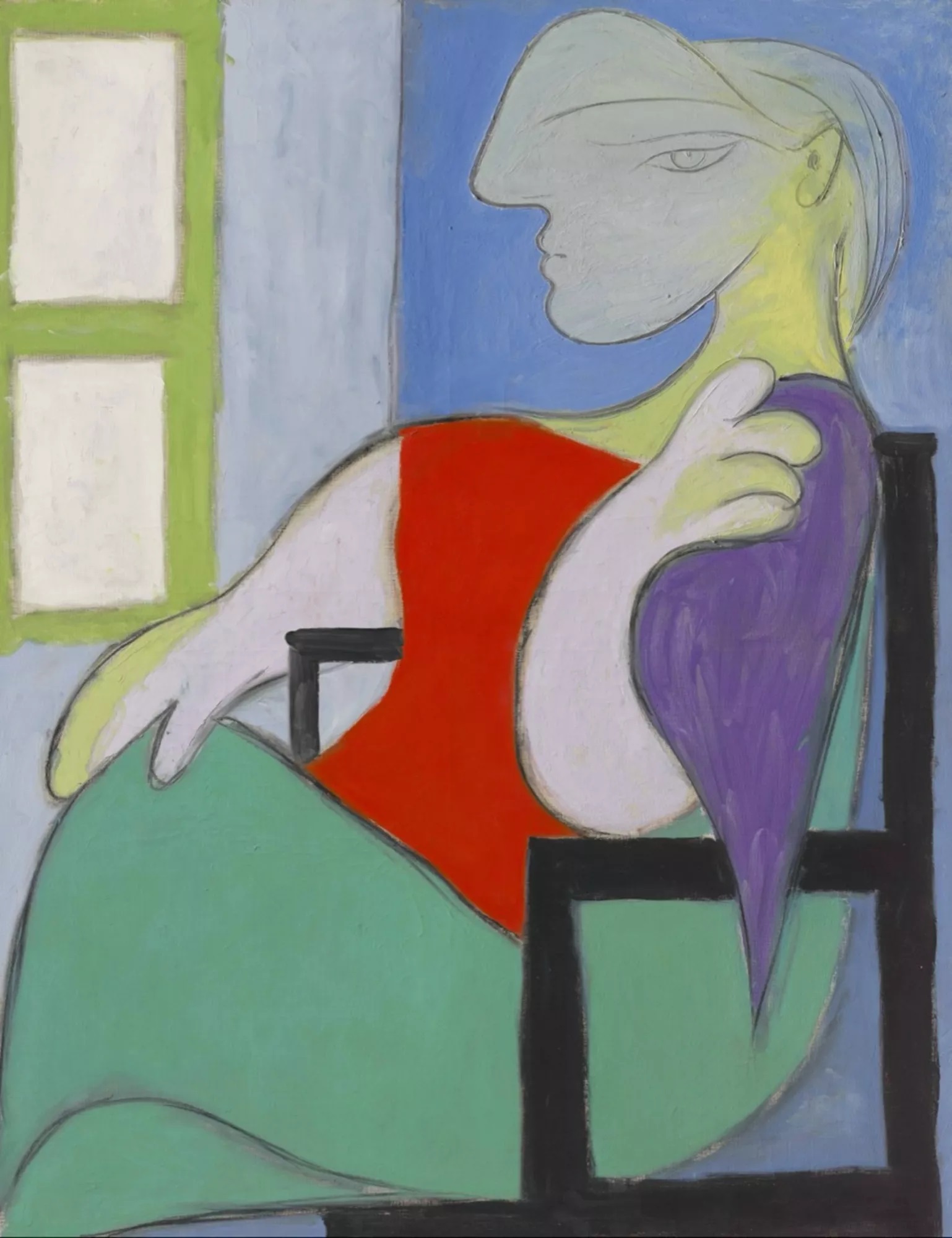 Pablo Picasso, Femme assise près d’une fenêtre (Marie-Thérèse) (1932)