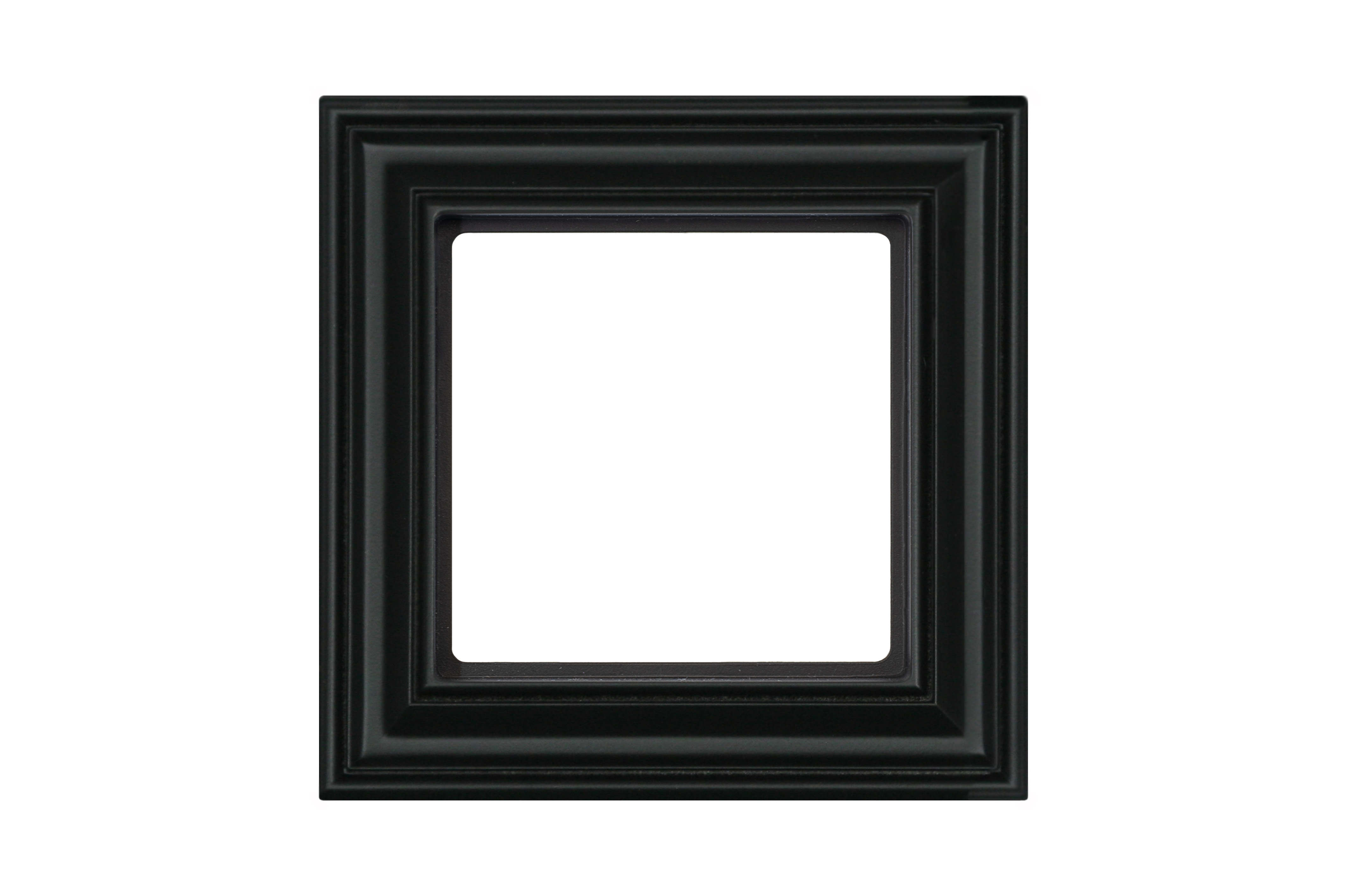 Remelis 1 vietos serija "Retro" juoda matinė spalva (pl:16mm.horizont.ir vert.montavimui). K14-345-01.R/SWM