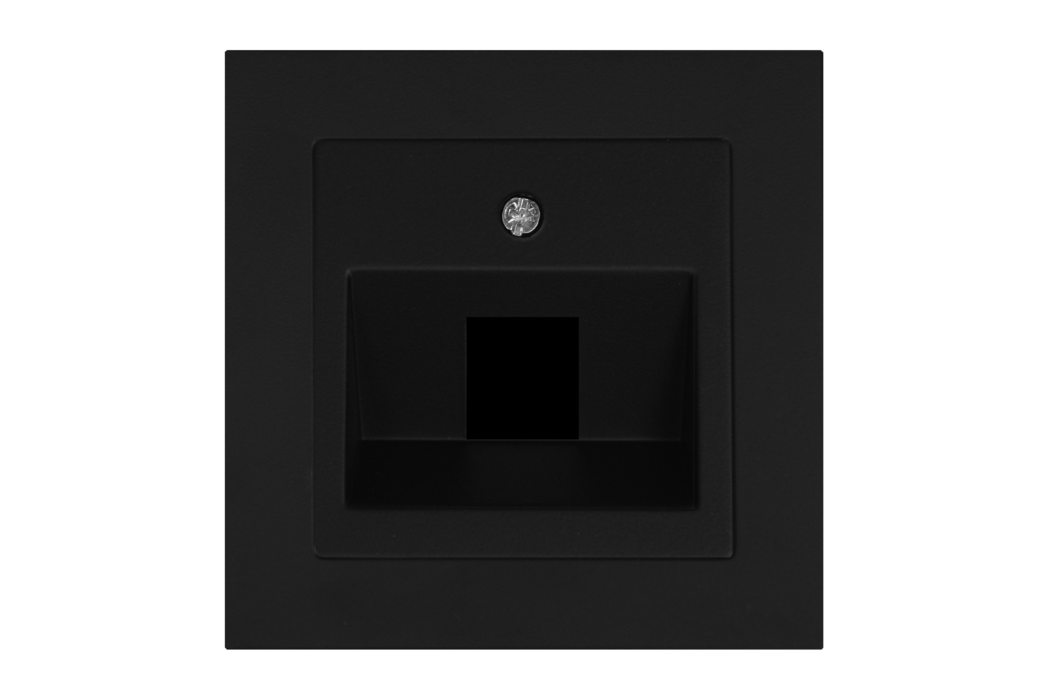 Apdaila (su atrama) “keystone” tipo lizdams, tvirtinimas kampu: komp/telef/TV/HDMI/USB
