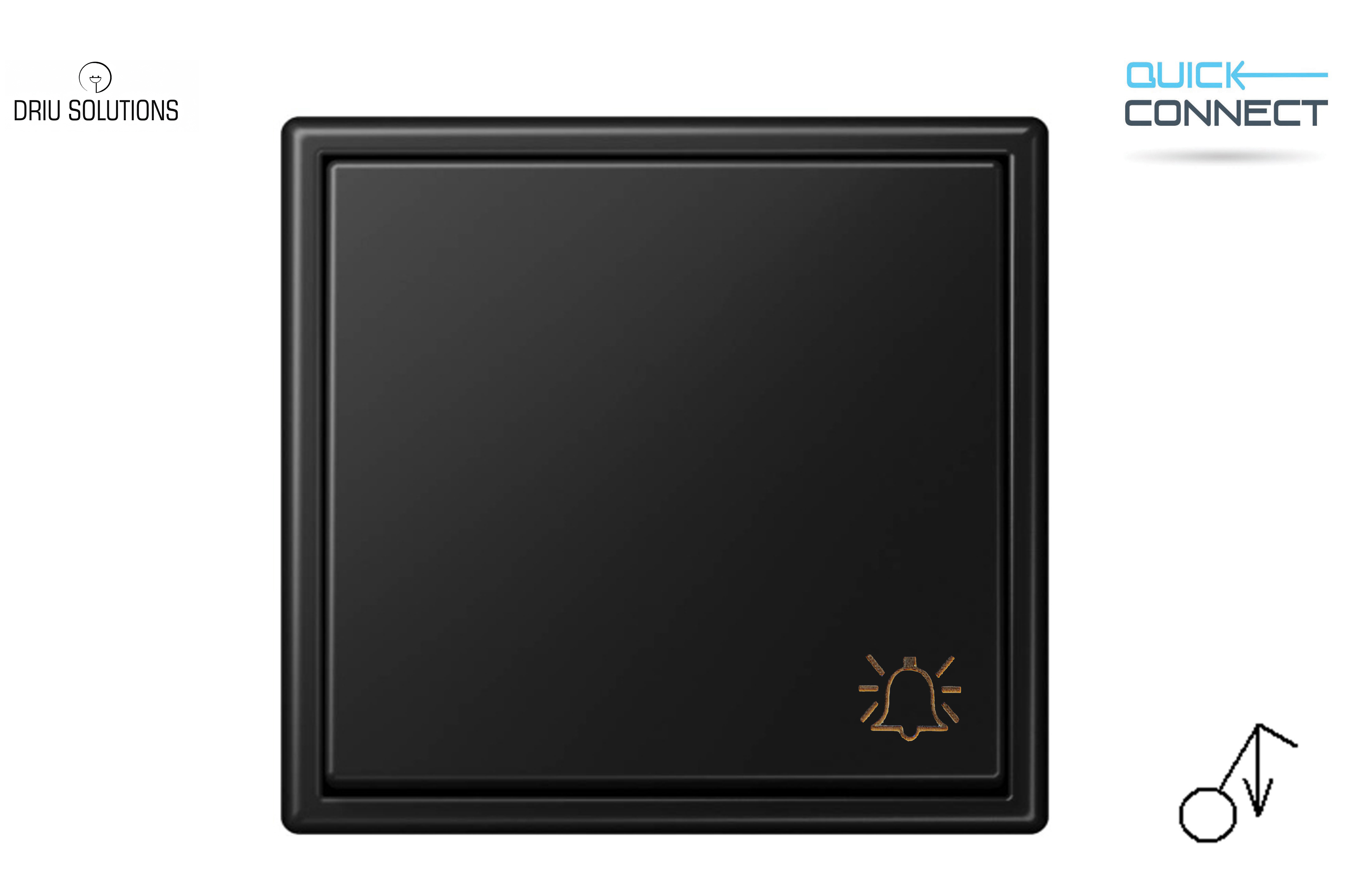 1kl.jungiklis skambučiui, "Profi" su spyruokliniais kontaktais, be rėmelio. IESJ.10-203-01.M/SWM