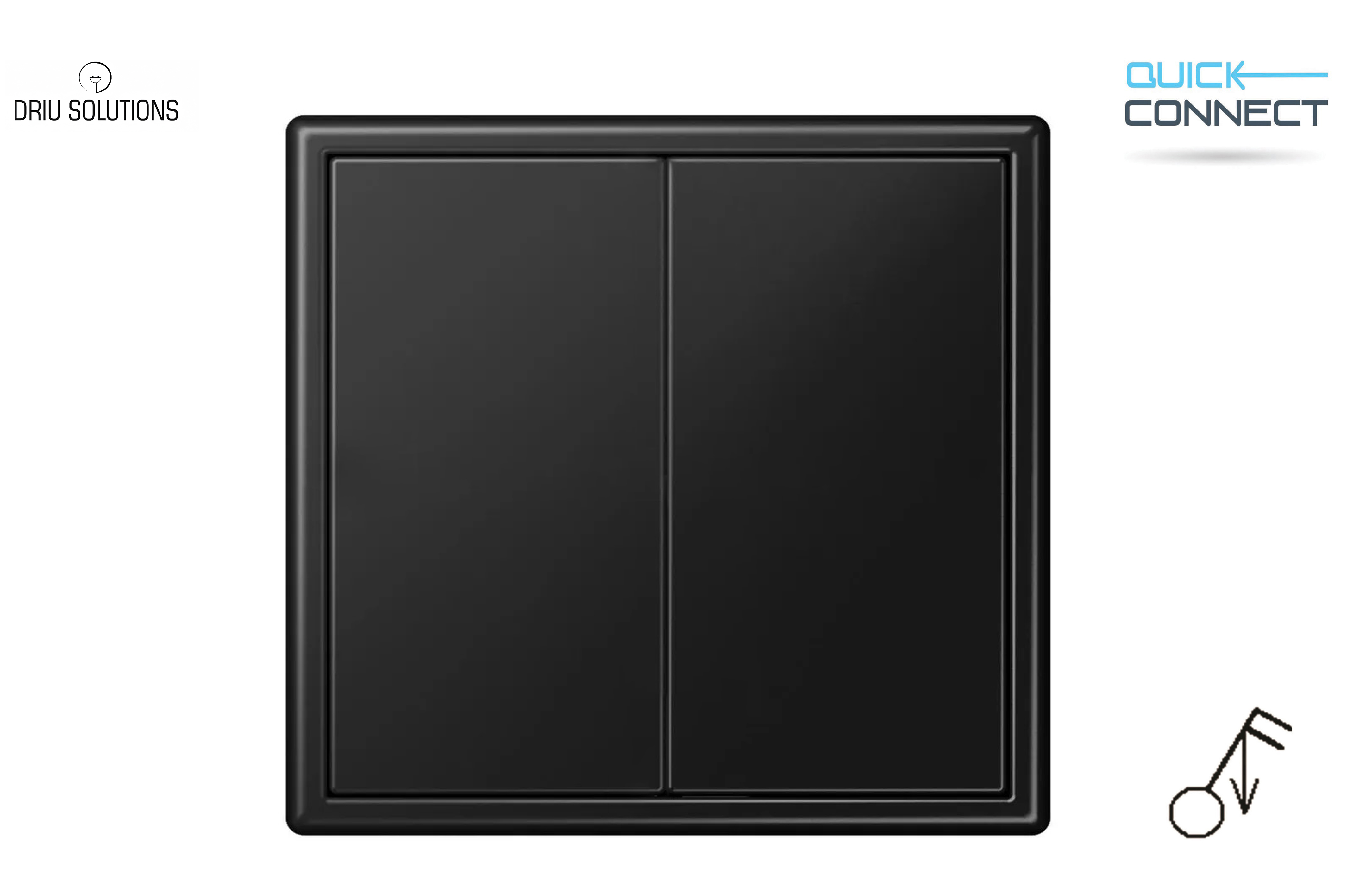 2kl.impulsinis jungiklis"Profi" su spyruokliniais kontaktais, be rėmelio. IIJ5.10-203-01.M/SWM